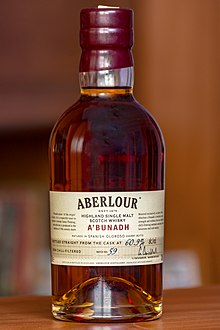 Butelka Aberlour A'bunadh z 59 partii