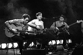 Bombay Bicycle Club in de Universiteit van Nottingham.