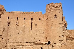 Historical castle in Fahraj, Yazd