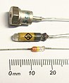 Bildmitte: Germanium-Photodiode Typ GP122