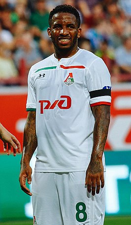 Farfan in 2018, spelend bij Lokomotiv Moskou