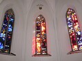 Giacometti-Glasfenster im Chor