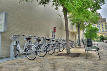 The Main Plaza BCycle station