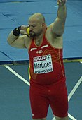 Manuel Martínez Rang sechs mit 19,80 m