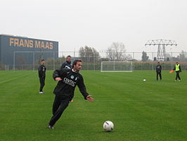 Mathias Florén op Trainingscomplex Noord-Nederland