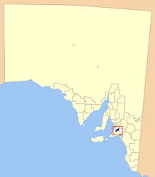 Municipalità di Mount Barker – Mappa