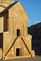 The entrance of Astvatsatsin church