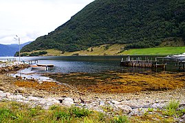 View from Ortnevik, looking at the fjord