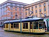 Tram car 501 of the Pöstlingbergbahn on a test ride before the reopening of the line in May 2009