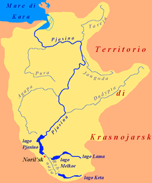 Mappa del fiume