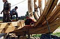 On May 30, frame 6 was put on the keel