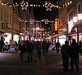 Weihnachtsmarkt auf der Bäckerstraße in Minden