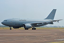 Retired Airbus A310 MRTT nr. 10+25 of the grey fleet.