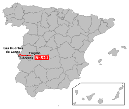 Carretera Nacional N-521