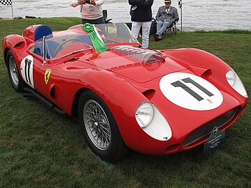 1959 model Ferrari Testa Rossa 59/60 Fantuzzi Spyder s/n 0774TR