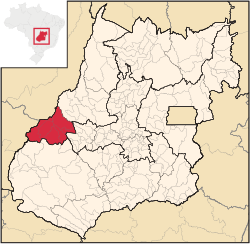 Location in Goias state