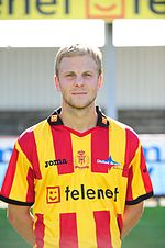 Julien Gorius als speler van KV Mechelen (2010).