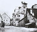 Blick in die Kappelergasse Richtung Limmat, 1885