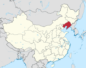 Liaoning bu haritada renklendirilmiştir.