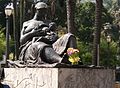 Monument to the Black Mother, behind the Church of the Rosary.