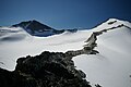 Mount Olds (left) and Mount Oleg (right)