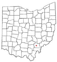 Location in the state of Ohio