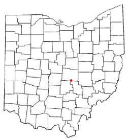 Location of Harbor Hills, Ohio