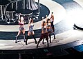 Με τις Pussycat Dolls το 2009