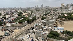 View over the City Railway Colony