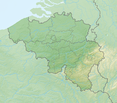 Lokalisierung von Lüttich in Belgien