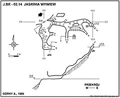 Plan jaskini