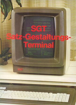 Satz-Gestaltungs-Terminal