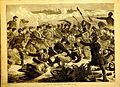 Sırp askerleri Mramor'da Osmanlı ordusuna saldırıyor, 1877