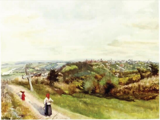 Blick auf Krakau (1890)