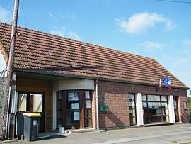 The town hall in Villers-Campsart