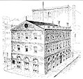 A drawing of the building published in 1915