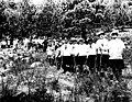 Hikers from the Los Angeles Municipal Camp. Angeles National Forest, California.