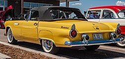 1955 Thunderbird in Goldenrod Yellow