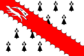 Bandera Bro Ereg.png PNG: historical flag of Broërec realm (Bro Ereg), Brittany, France.