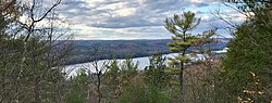 View of the Barkhamsted Reservoir