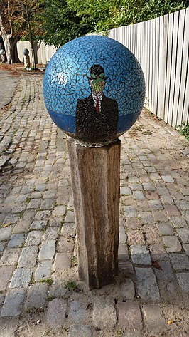 Bauble geïnspireerd op Magritte (oktober 2018)