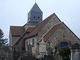 Kerk in Broussy-le-Petit