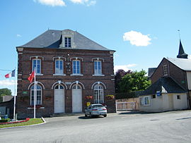 The town hall in Dancourt