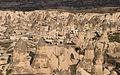 Göreme Valley in w:Cappadocia.Cappadocia, a region in central Turkey