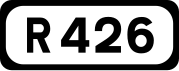 R426 road shield}}