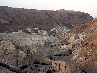 Judäisches Bergland vom Toten Meer her, 2008