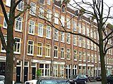 Complex van de Bouwonderneming Jordaan NV aan de Lindengracht; anno 1896.