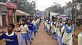 Morning Flag March In Republic Day