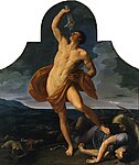 Sansone vittorioso (Triumph von Simson) von Guido Reni, ca. 1611–1619