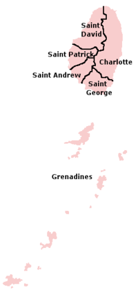 Saint Vincent ve Grenadinler Pariş Haritası
